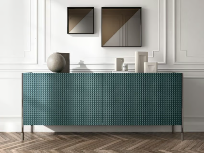 SPIN - Wooden sideboard with sliding doors _ Capo d’Opera